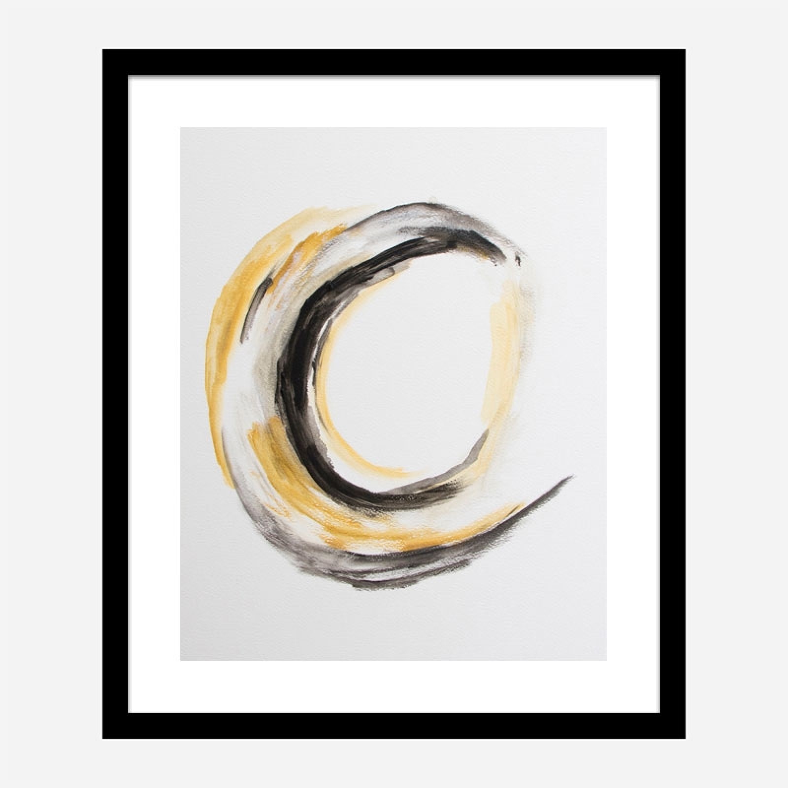 Abstract Circle 1 Art Print