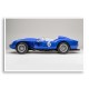 Ferrari 250 Testa Rossa in Blue Wall Art