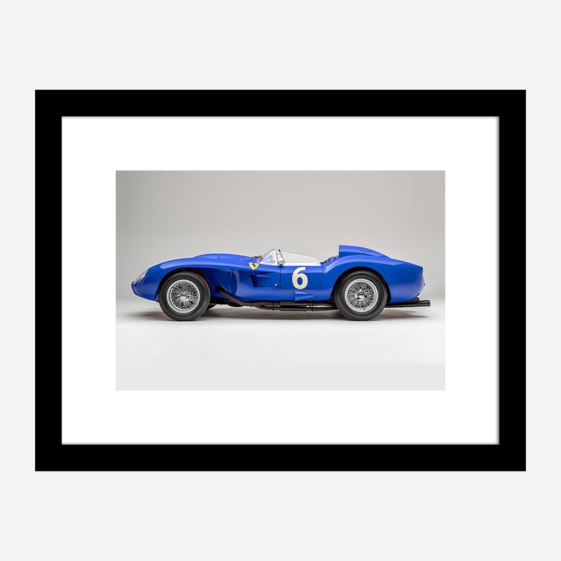 Ferrari 250 Testa Rossa in Blue Wall Art