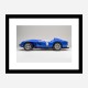 Ferrari 250 Testa Rossa in Blue Wall Art