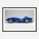 Ferrari 250 Testa Rossa in Blue Wall Art