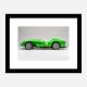 Ferrari 250 Testa Rossa in Green Wall Art