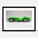 Ferrari 250 Testa Rossa in Green Wall Art