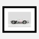 Ferrari 250 Testa Rossa in Silver Wall Art