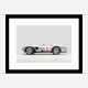 Ferrari 250 Testa Rossa in Silver Wall Art