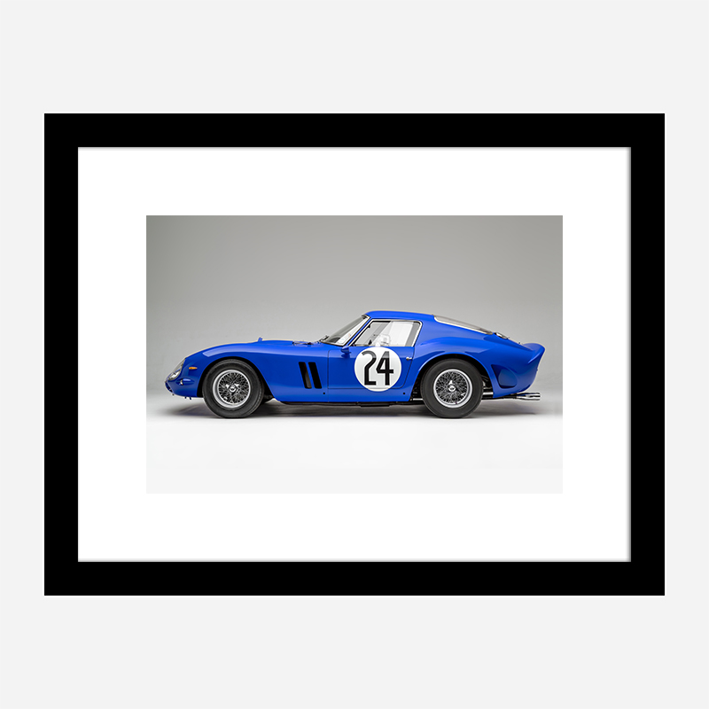 Ferrari 250 GTO in Blue Wall Art