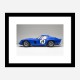 Ferrari 250 GTO in Blue Wall Art