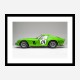 Ferrari 250 GTO in Green Wall Art