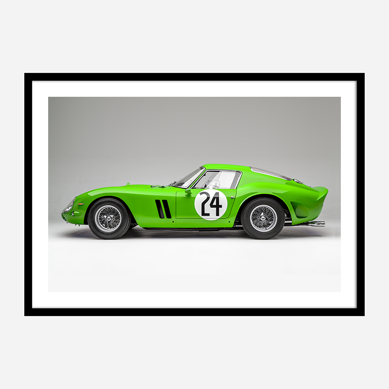 Ferrari 250 GTO in Green Wall Art