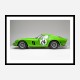 Ferrari 250 GTO in Green Wall Art