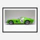 Ferrari 250 GTO in Green Wall Art