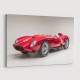 Ferrari 250 Testa Rossa in Red Wall Art