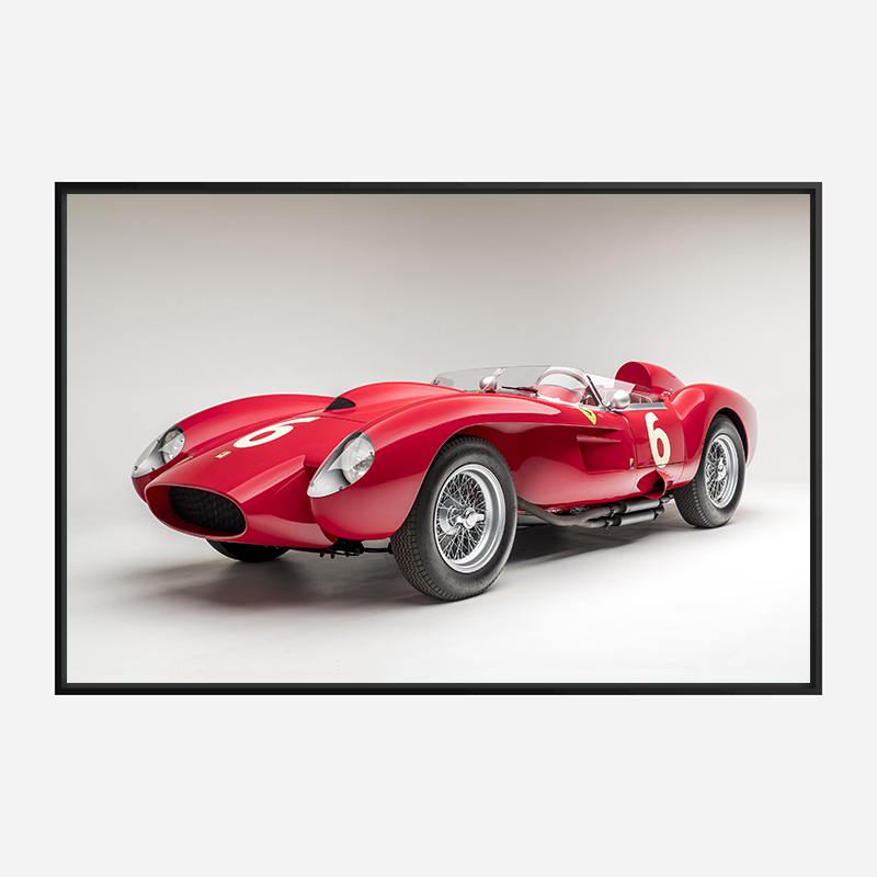 Ferrari 250 Testa Rossa in Red Wall Art