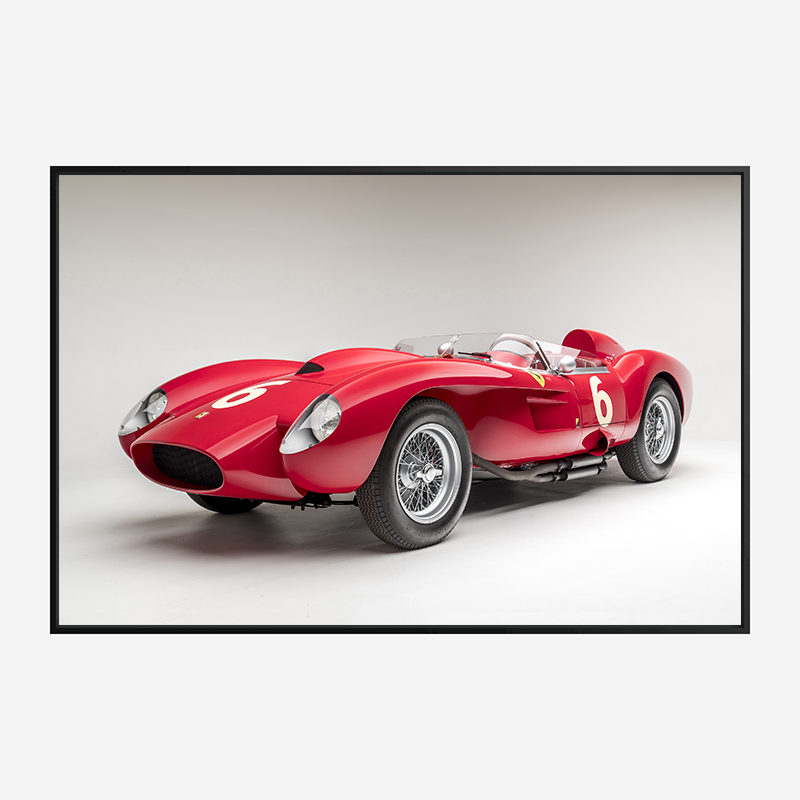 Ferrari 250 Testa Rossa in Red Wall Art