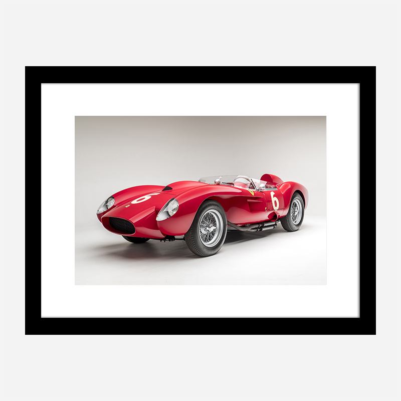 Ferrari 250 Testa Rossa in Red Wall Art