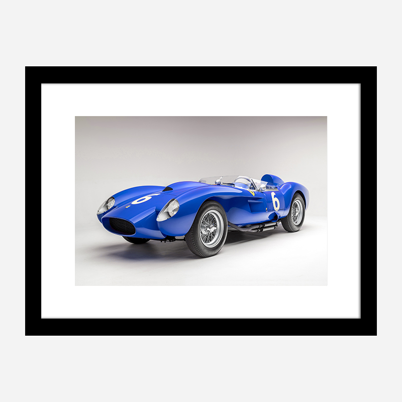 Ferrari 250 Testa Rossa in Blue Wall Art