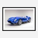 Ferrari 250 Testa Rossa in Blue Wall Art