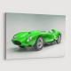 Ferrari 250 Testa Rossa in Green Wall Art