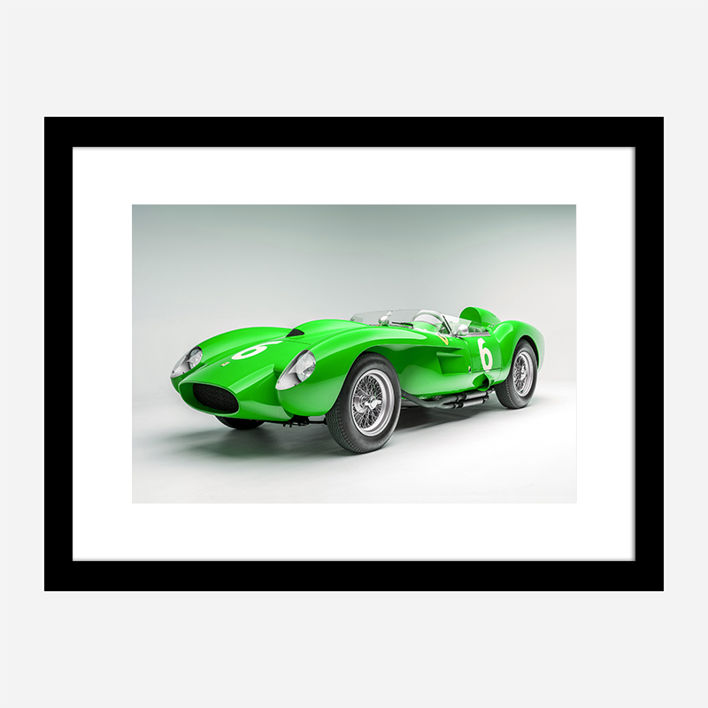 Ferrari 250 Testa Rossa in Green Wall Art