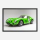 Ferrari 250 GTO in Green Wall Art