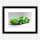 Ferrari 250 GTO in Green Wall Art