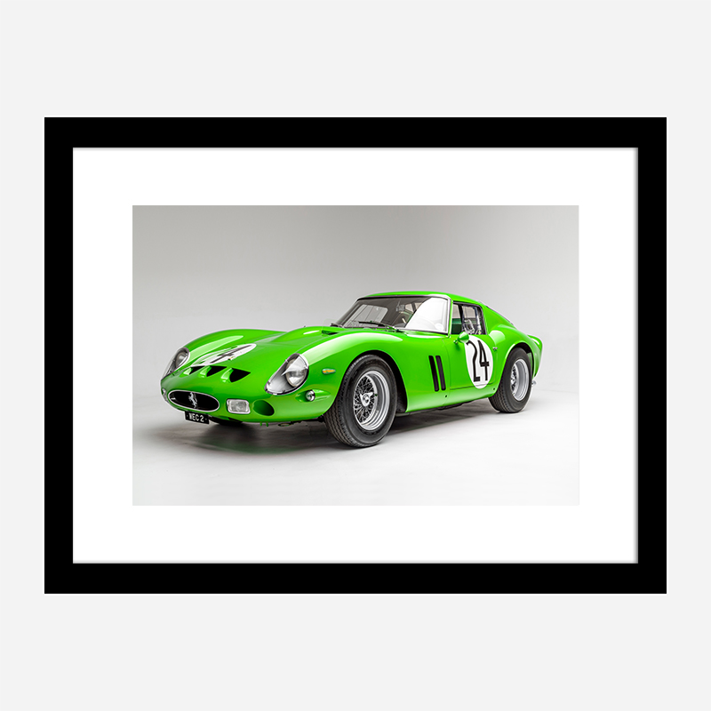 Ferrari 250 GTO in Green Wall Art