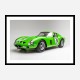 Ferrari 250 GTO in Green Wall Art