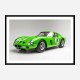 Ferrari 250 GTO in Green Wall Art