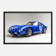 Ferrari 250 GTO in Blue Wall Art