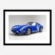 Ferrari 250 GTO in Blue Wall Art