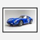 Ferrari 250 GTO in Blue Wall Art