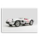 Ferrari 250 Testa Rossa in Silver Wall Art