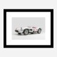 Ferrari 250 Testa Rossa in Silver Wall Art