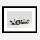 Ferrari 250 Testa Rossa in Silver Wall Art