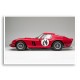 Ferrari 250 GTO in Red Wall Art