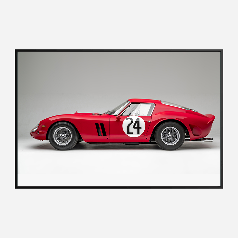 Ferrari 250 GTO in Red Wall Art