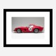 Ferrari 250 GTO in Red Wall Art