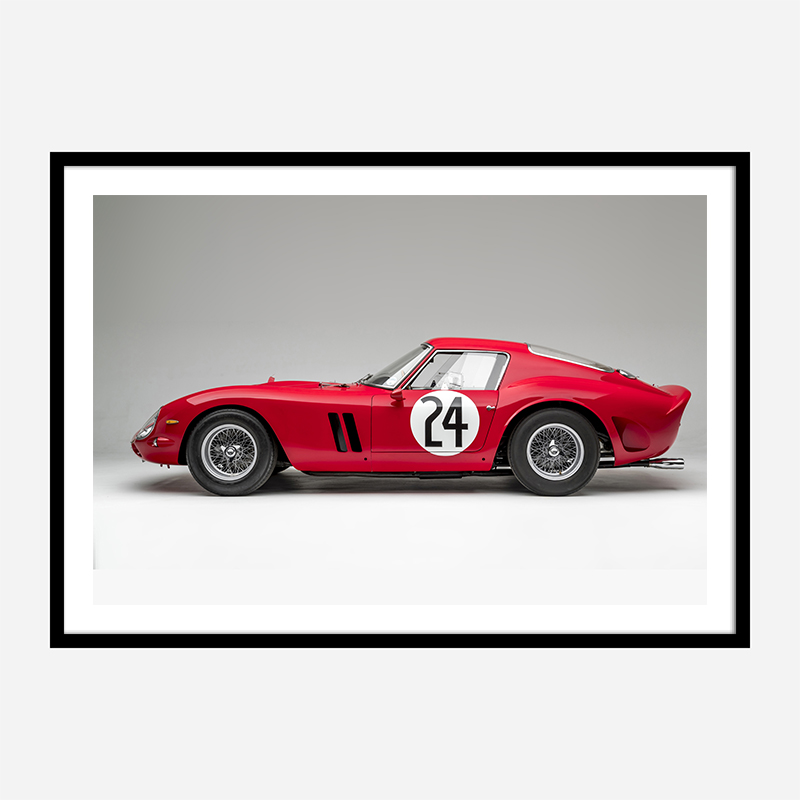 Ferrari 250 GTO in Red Wall Art