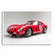 Ferrari 250 GTO in Red Wall Art