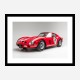 Ferrari 250 GTO in Red Wall Art