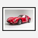 Ferrari 250 GTO in Red Wall Art