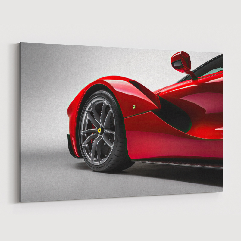 Ferrari Concept Side View Wall Art