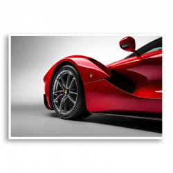 Ferrari Concept Side View Wall Art