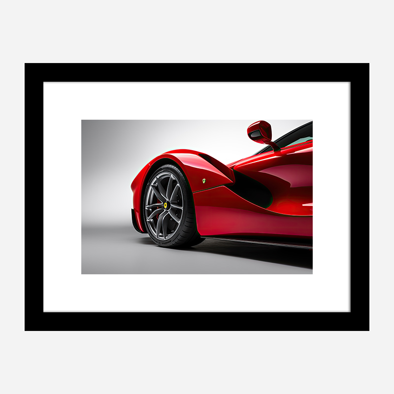 Ferrari Concept Side View Wall Art