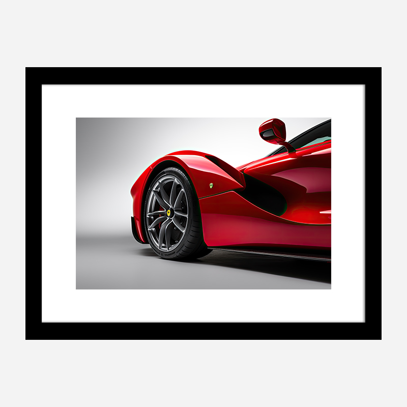 Ferrari Concept Side View Wall Art