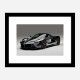 LaFerrari Black Wall Art