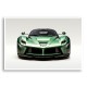 LaFerrari Green Wall Art