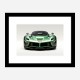 LaFerrari Green Wall Art