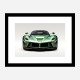 LaFerrari Green Wall Art