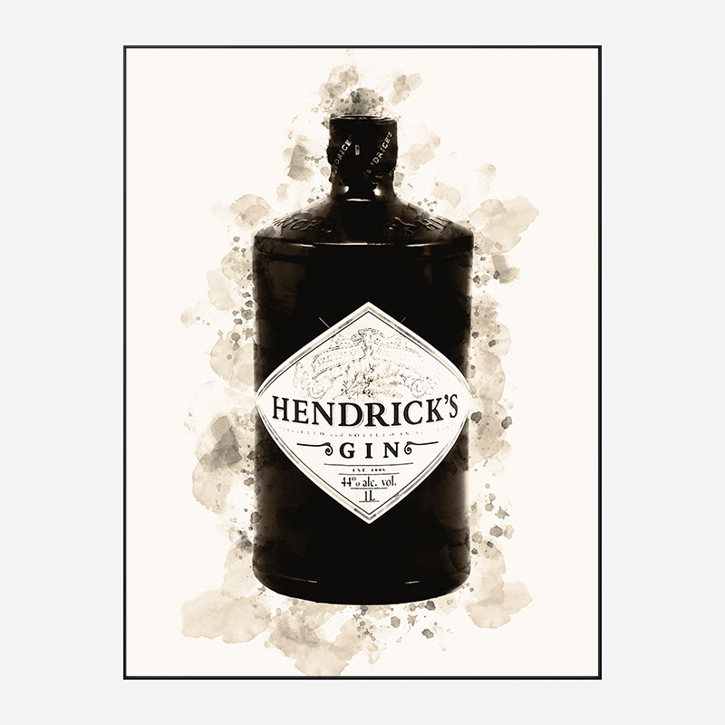 Hendricks Gin Art Print
